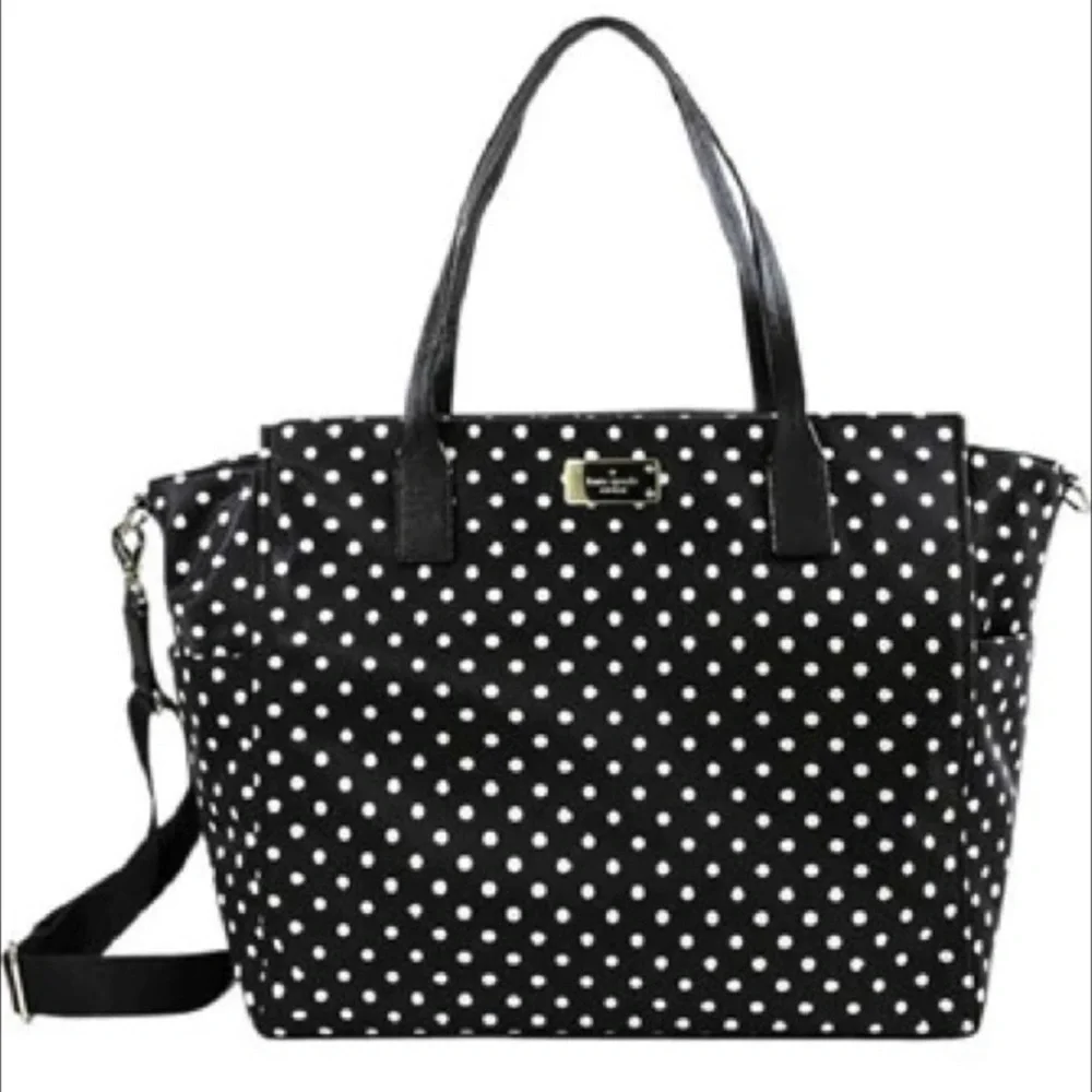 Kate Spade Taden Blake Avenue Diamond Polka Dot Baby Bag